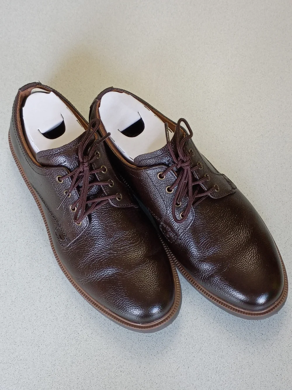 Boys Size 6.5M Brown Oxford Dress Shoes Leather Formal Church School Uniform